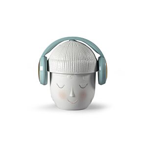 Lane Headphones Box. Green in Lladró