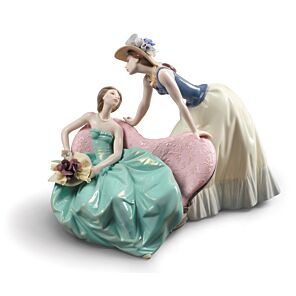 Come va la festa? Figurina Donne in Lladró