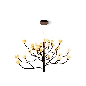 Chandelier Mokuren en Lladró