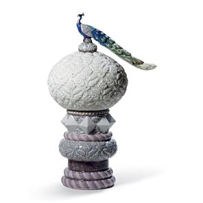 Peacock Table Lamp in Lladró