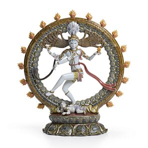 Scultura Shiva Nataraja. Edizione limitata in Lladró