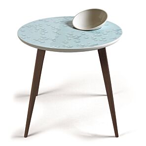 Crystal Moment Table. With bowl. Wenge in Lladró