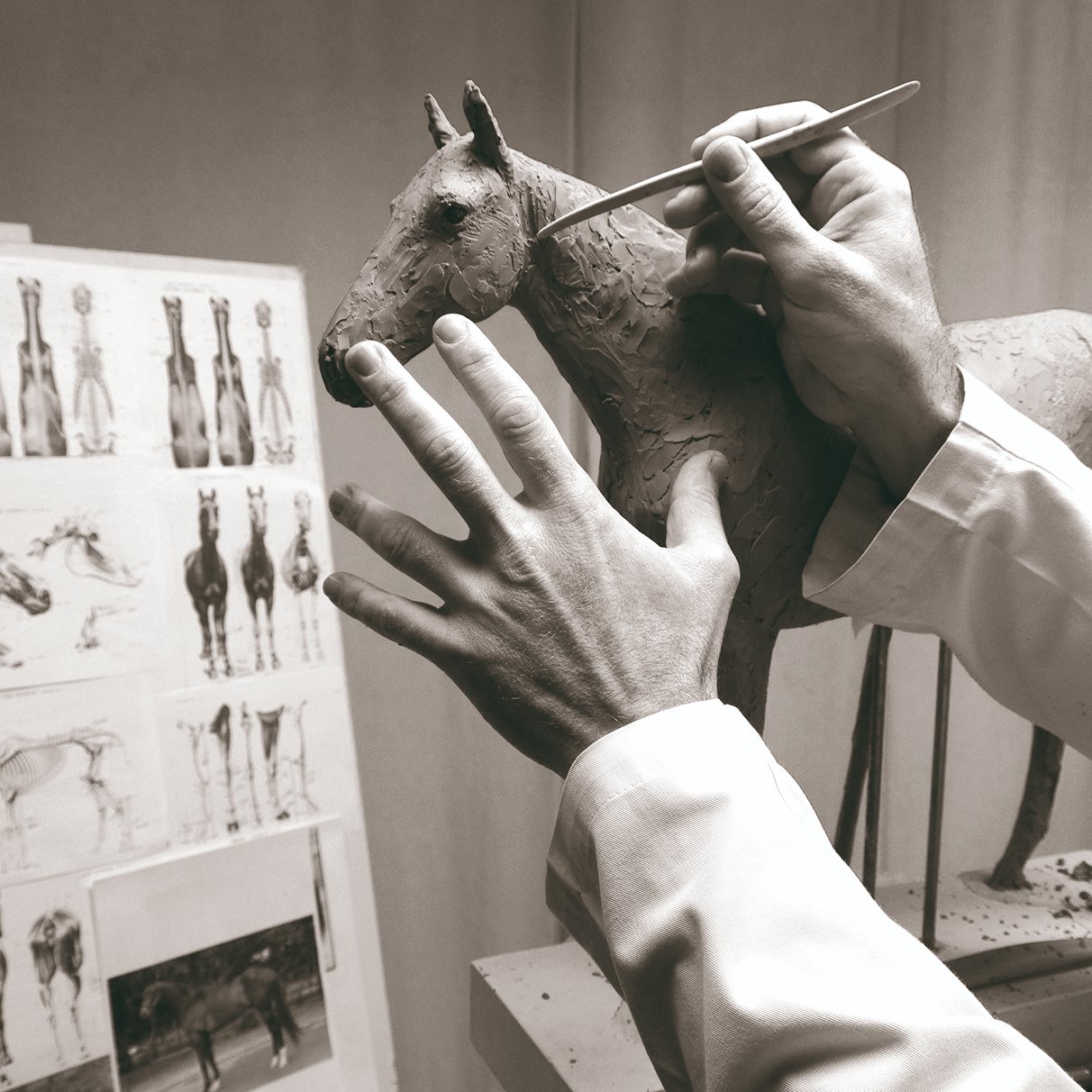 Artisanal process for High Porcelain creation