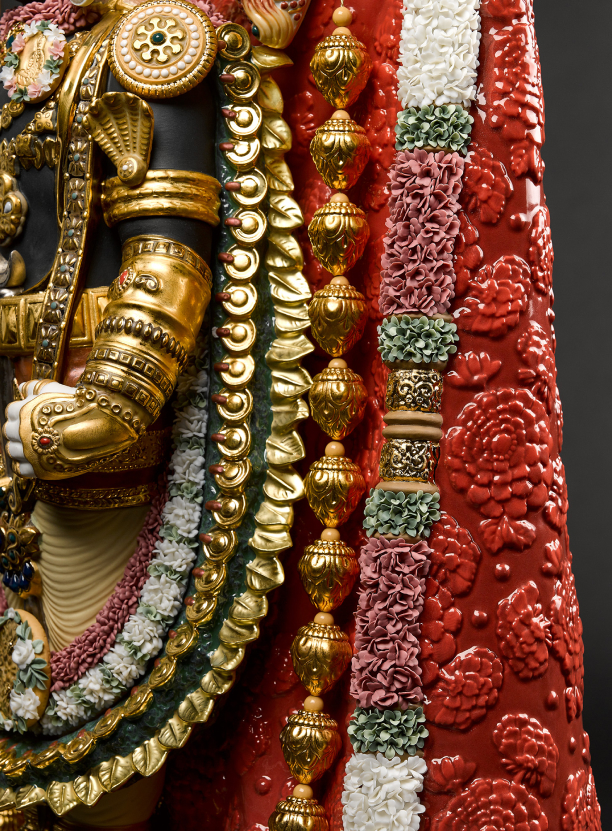 Details of the sculpture